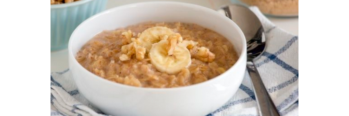 Avena con espirulina