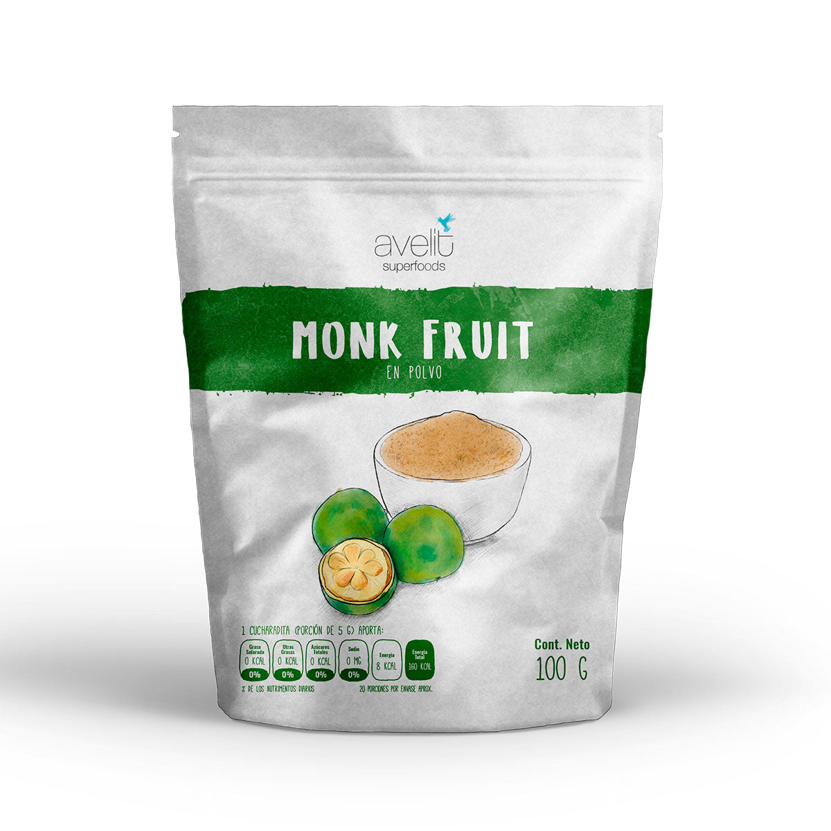 Monk Fruit en polvo Avelit